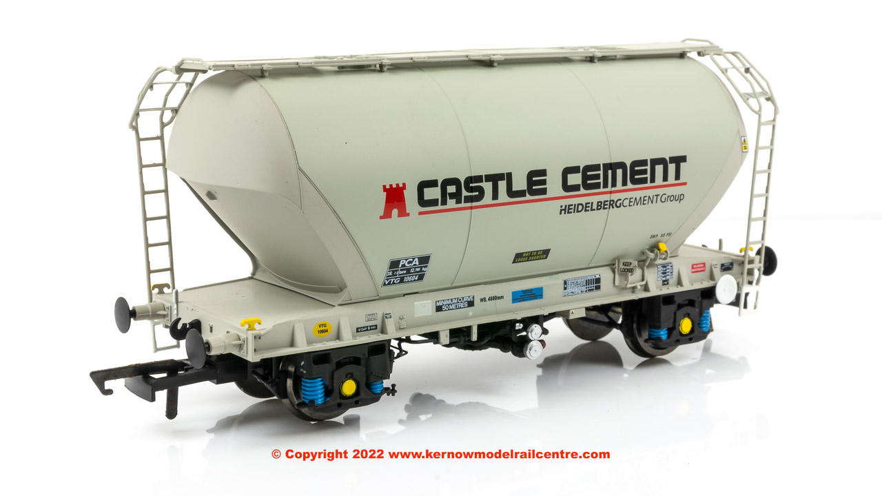 ACC2037CS-R Accurascale PCA - Cement Wagon Triple Pack - VTG Castle Cement
